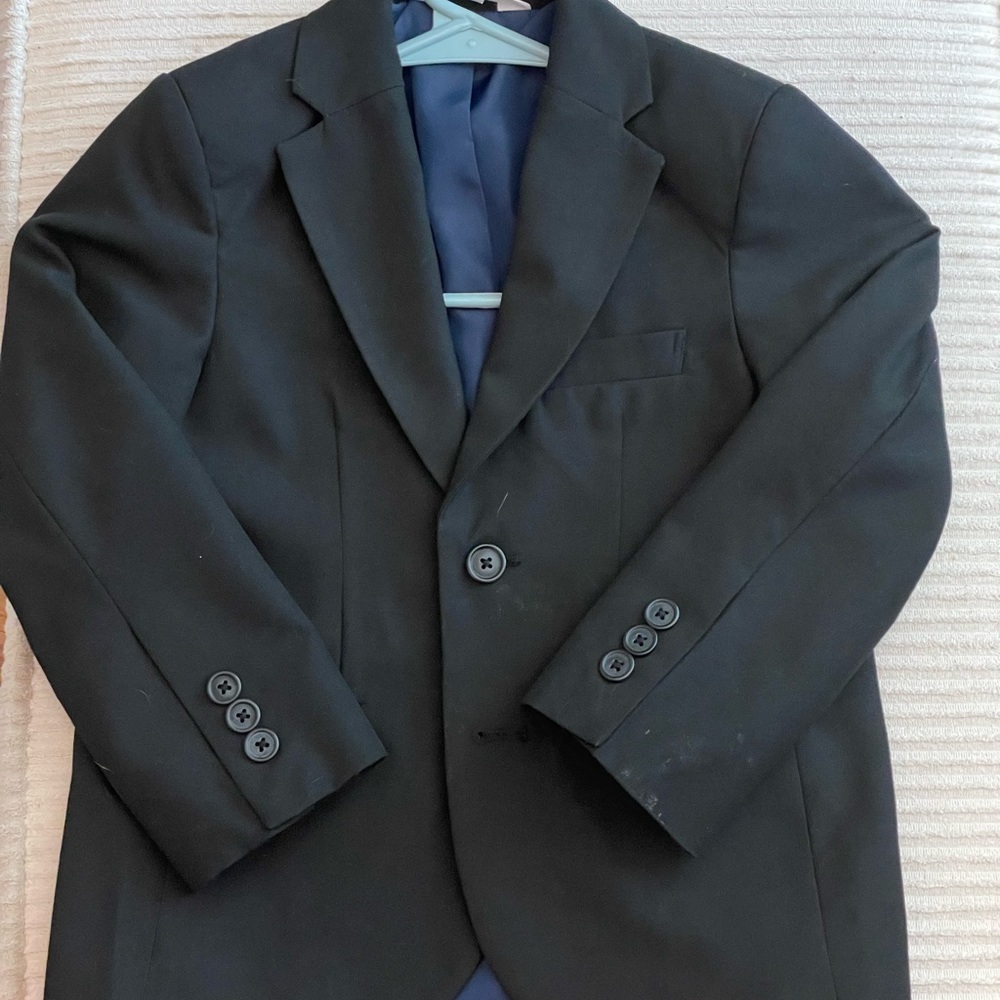 Black suit jacket size 4